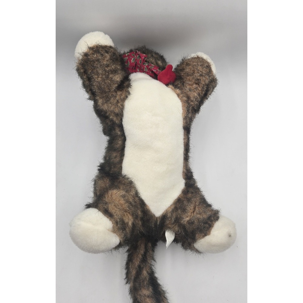 Vtg 1992 Nick & Noel Christmas‎ Realistic Calico Kitty Cat 16" Plush - Picture 4 of 12